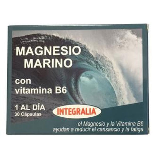 Integralia Magnesio Marino Con Vit. B6 30 Cápsulas 