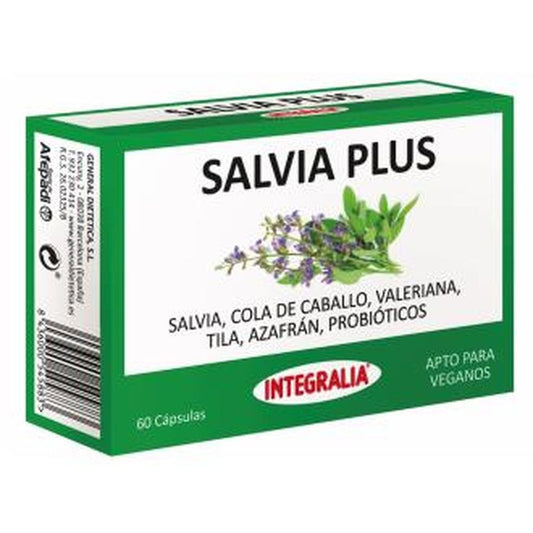 Integralia Salvia Plus 60 Cápsulas 