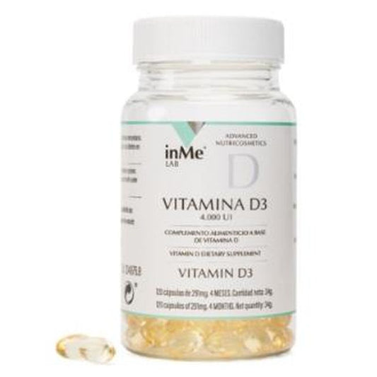 Inme Lab Vitamina D3 120 Cápsulas 