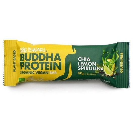 Iswari Barrita Buddha Proteina Chia Limon, 47 g