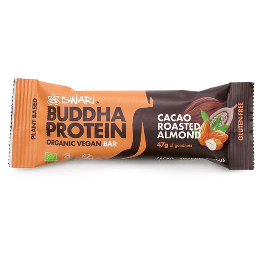 Iswari Barrita Buddha Proteina Cacao Almendra, 47 g