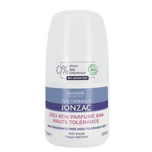 Jonzac Eco-Bio Desodorante Alta Tolerancia Sin Perfume Roll-On 50 