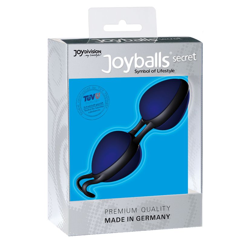 Joydivision Joyballs Bolas Chinas Negras Y Azul 