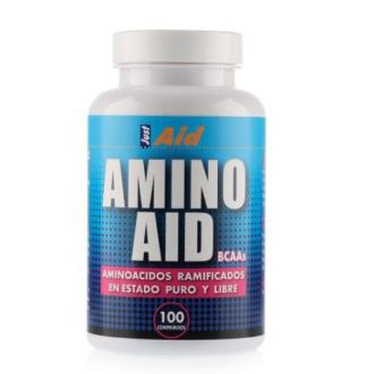 Just Aid Amino Aid Bcaa (Aminoacidos Ramificados) 100 Comprimidos 