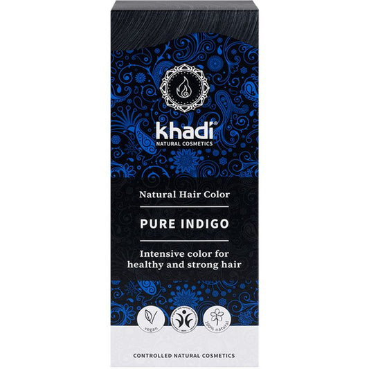 Khadi Indigo 100% Puro Y Natural , 100 gr   