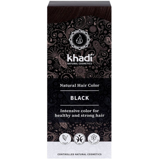 Khadi Herbal Color Negro , 100 gr   