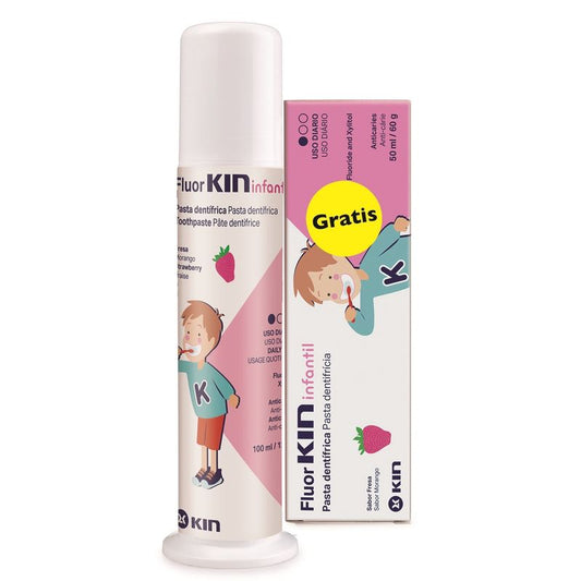 KIN FluorKIN Infantil Dosificante + Pasta 50 ml