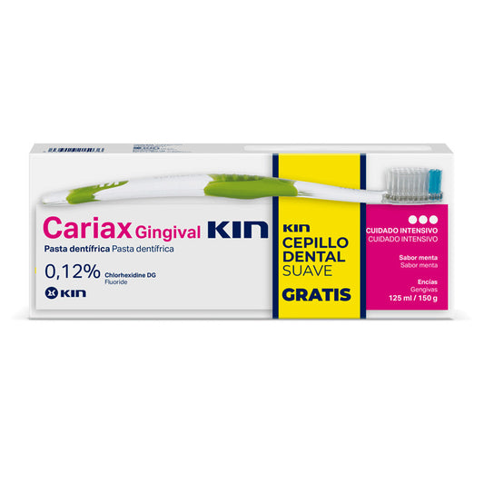 KIN Cariax Gingival Pasta 125 + Cepillo Kin Suave