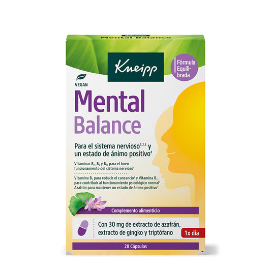 Kneipp Mental Balance, 20 comprimidos