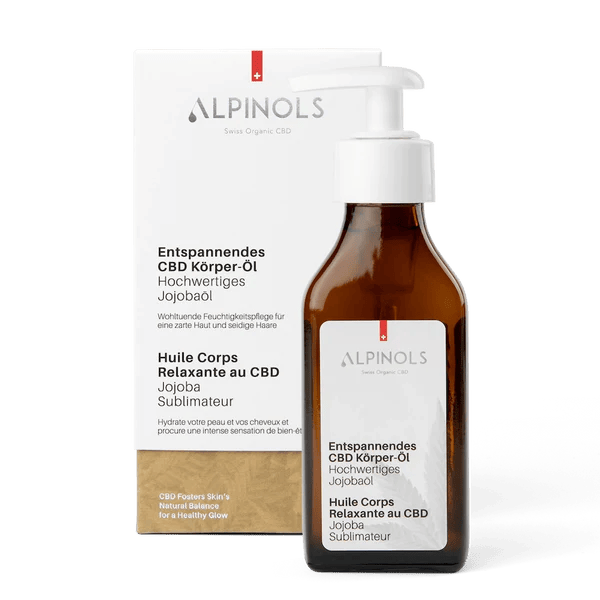 Alpinols Aceite Corporal Con Cbd Efecto Relajante , 100 ml