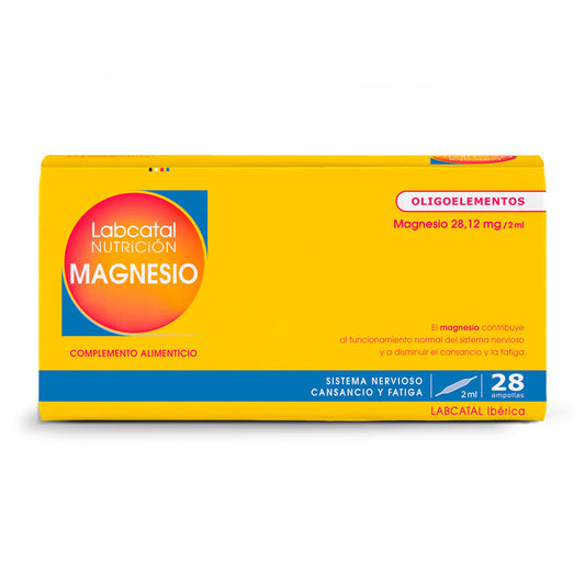 Labcatal Magnesio - 28 Ampollas