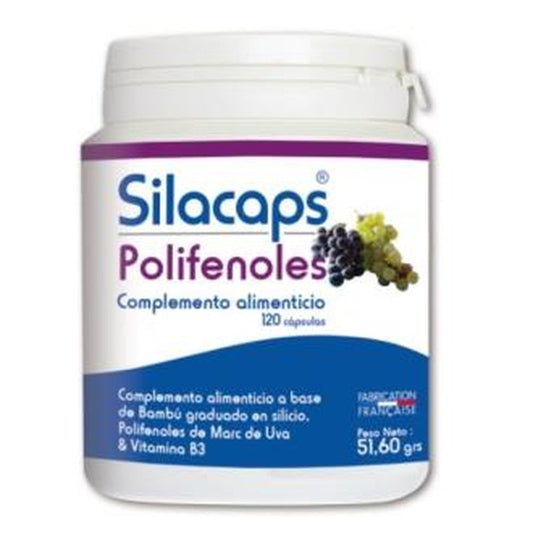Labo Sante Silice Silacaps Polifenoles Vascular 120Caps.