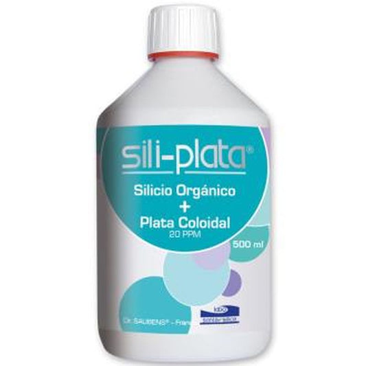 Labo Sante Silice Sili-Plata Silicio Org.+ Plata Coloidal 500Ml.