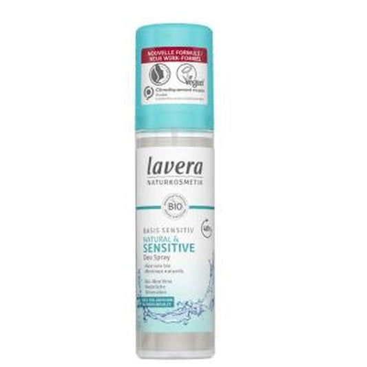 Lavera Desodorante Spray 48H Basis Sensitiv 75Ml. Bio 