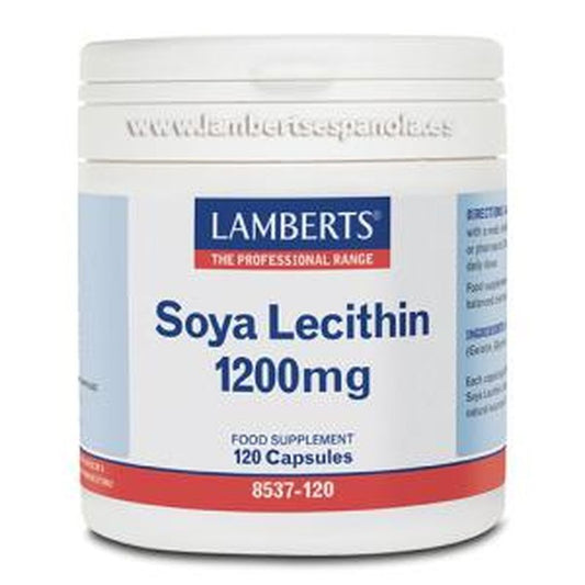 Lamberts Lecitina De Soja 1200 Mg. 120  Cápsulas 