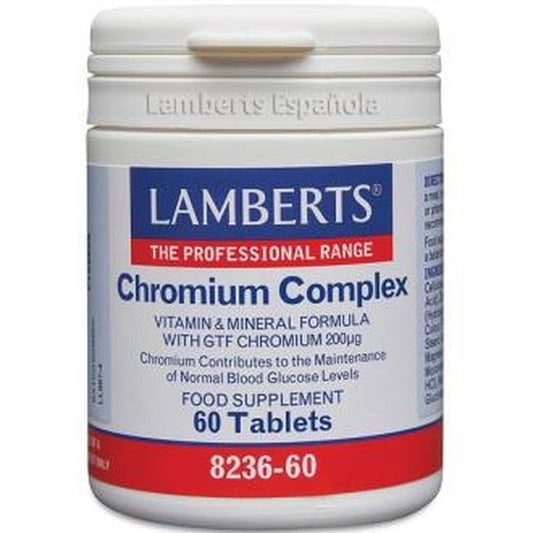 Lamberts Cromo Complex 60 Comprimidos 