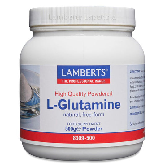 Lamberts L-Glutamina En Polvo , 500 gr   