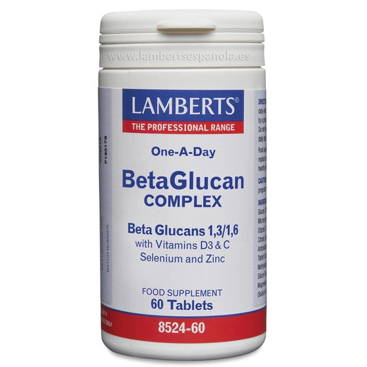 Lamberts Complejo De Beta Glucanos , 60 comprimidos   
