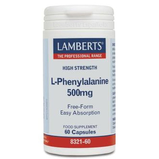 Lamberts L-Fenilalanina 500 Mg. 60  Cápsulas 