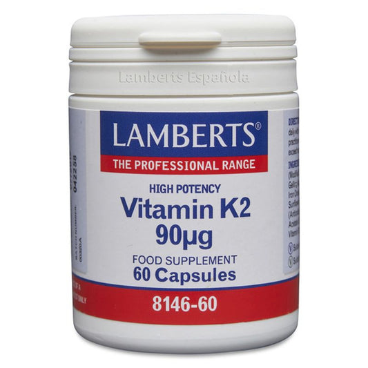 Lamberts Vitamina K2 90 , 60 cápsulas   