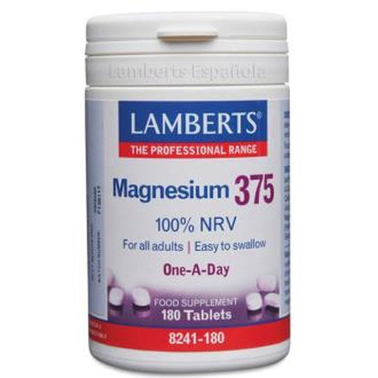 Lamberts Magnesio 375 180 Comprimidos 