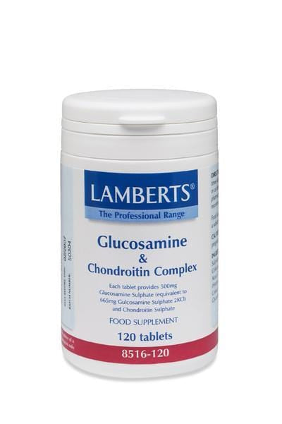 Lamberts Complejo De Glucosamina Y Condroitina, 120 Tabs      
