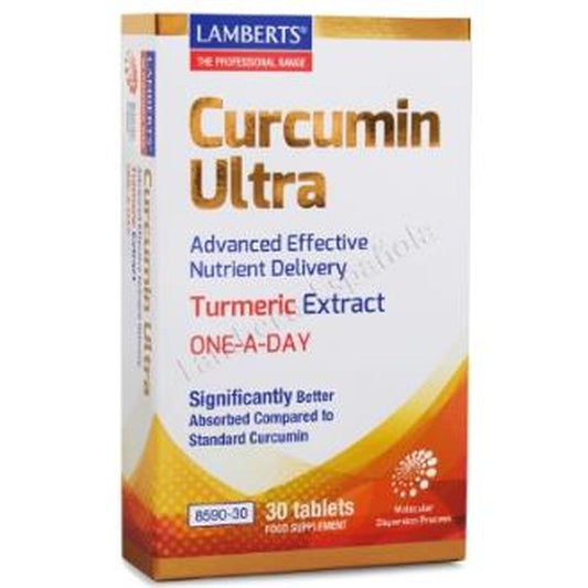 Lamberts Curcumin Ultra 30 Comprimidos 