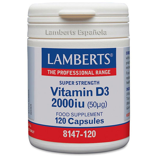 Lamberts Vitamina D 2000 Ui (50 ?G) , 120 cápsulas