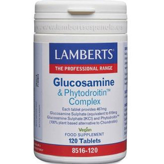 Lamberts Complejo De Glucosamina Y Phytodroitin 120 Comprimidos 