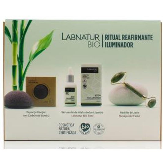 Labnatur Bio Pack Reafirmante Iluminador Esponja+Serum+Masaje 