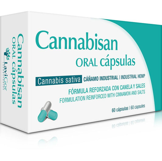 Lavigor Cannabisan Oral Cápsulas , 60 cápsulas