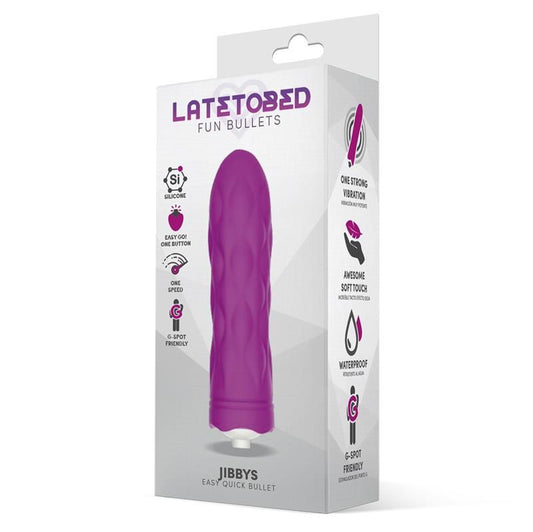 Latetobed  Bala Vibradora Easy Quick Silicona Purple