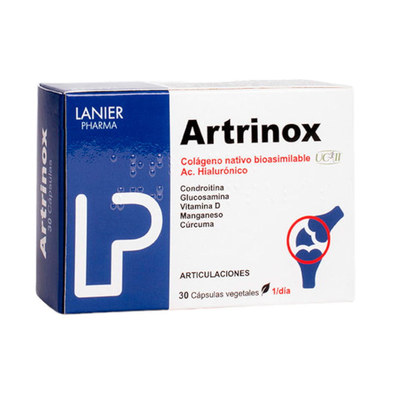 Lanier Pharma Artrinox Complemento Alimenticio , 30 cápsulas vegetales