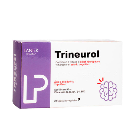 Lanier Pharma Trineurol Complemento Alimenticio , 30 cápsulas vegetales