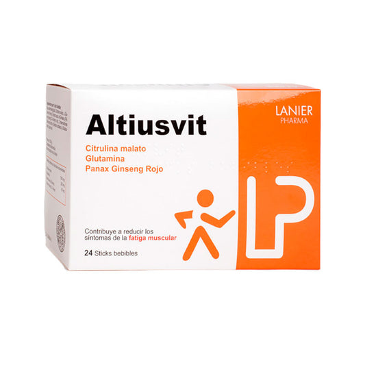 Lanier Pharma Altiusvit Complemento Alimenticio , 24 sticks bebibles