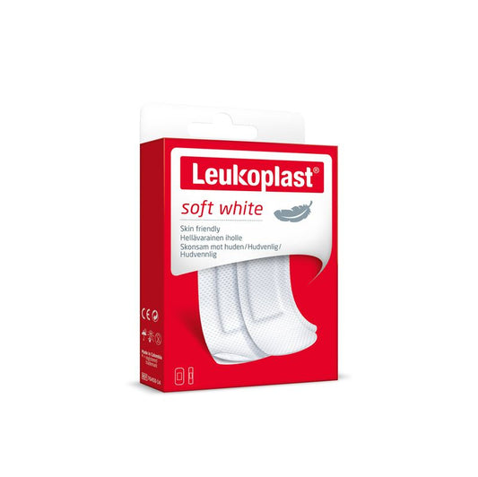 Leukoplast Soft White, 20 Unidades Surtido