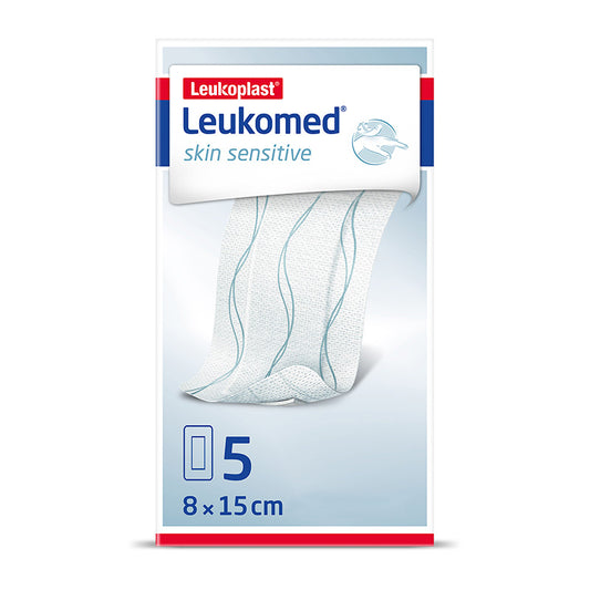 Leukomed Skin Sensitive  8 Cm X 15 Cm , 5 unidades