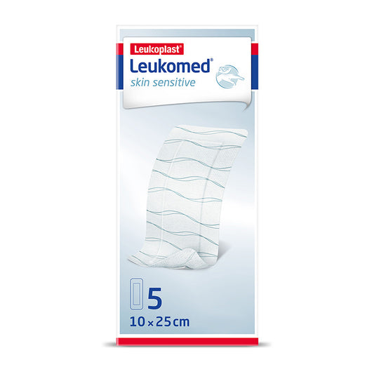 Leukomed Skin Sensitive 10 Cm X 25 Cm , 5 unidades