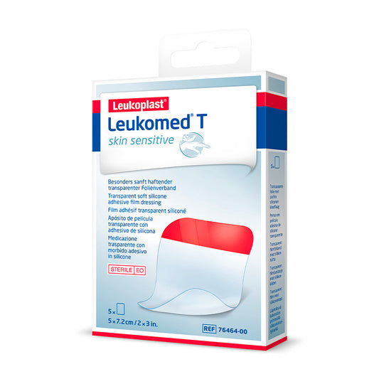 Leukomed T Skin Sensitive, 5 cm x 7,2Cm, 5 unidades