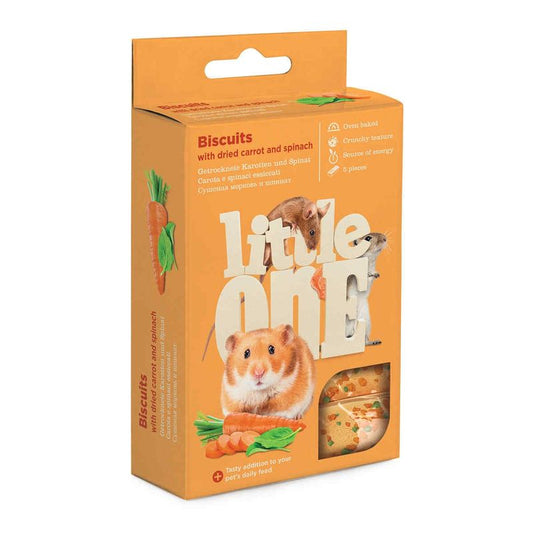 Littleone Biscuits Zanahoria Espinacas Animal Pequeño 8X35Gr