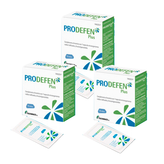 Pack 3 unidades de Prodefen Plus 10 sobres