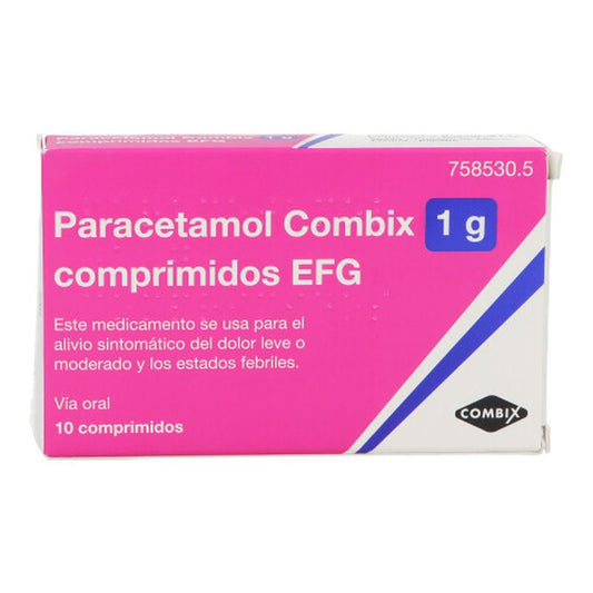 Combix Paracetamol Efg, 1 g 10 comprimidos