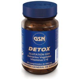 Gsn Detox Glutation, 60 Comprimidos