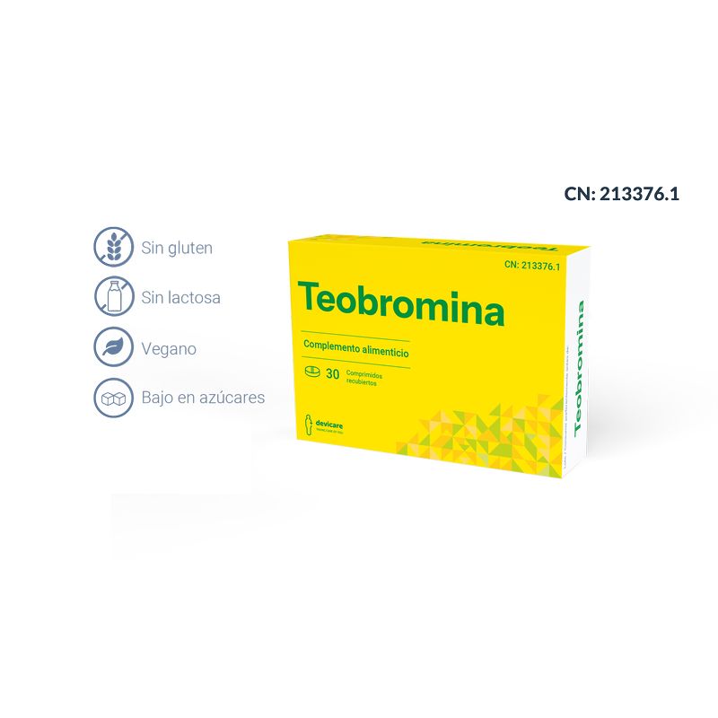 Devicare Teobromina, 30 comprimidos