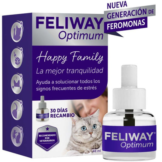 Feliway Optimum Recambio 48 ml