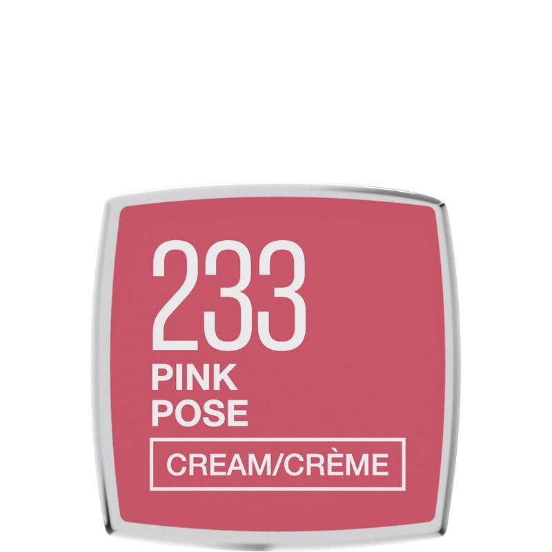 Maybelline New York Pintalabios Color Sensational 233 Pink Pose