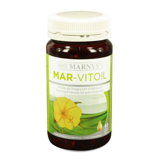 Marnys Mar-Vitoil Aceite De Onagra, 60 Cápsulas De 1100 Mg   