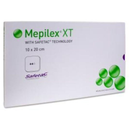 Mepilex Xt Apósito 10X20 cm, 3 unidades