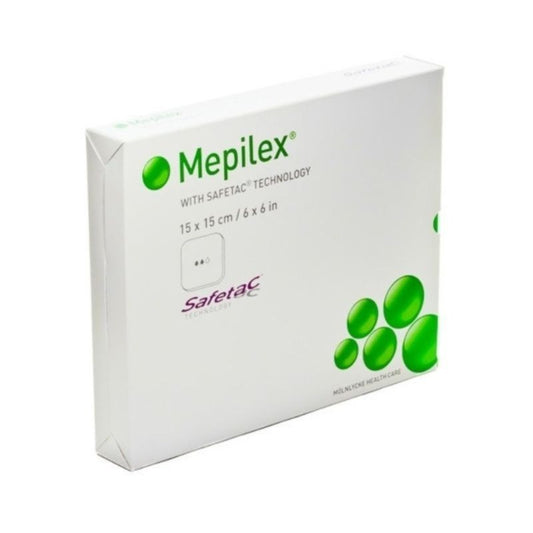 Mepilex Lite Apósito 15X15 cm, 3 unidades