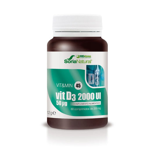 Mgdose Vit D3 2000Ui , 60 comprimidos   